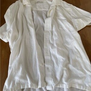 Abercrombie Men’s Summer Linen Button down